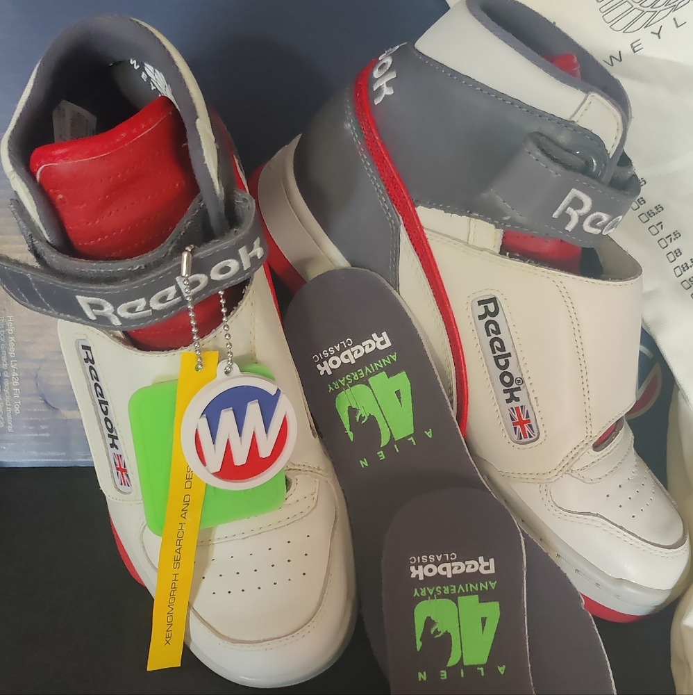 20th anniversary of "Alien" movie special edition Reeboks!